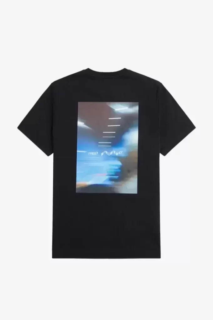 Abstrakt grafisk herr-T-shirt Abstrakt grafisk herr-T-shirt