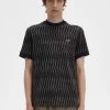 Argyle Jacquard herr-T-shirt Argyle Jacquard herr-T-shirt
