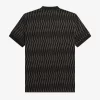 Argyle Jacquard herr-T-shirt Argyle Jacquard herr-T-shirt