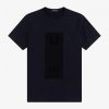 Blocktryckta t-shirts