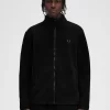 Borg Fleece Herrtröjor med Zip Through-tryck Borg Fleece Herrtröjor med Zip Through-tryck