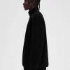 Borg Fleece Herrtröjor med Zip Through-tryck Borg Fleece Herrtröjor med Zip Through-tryck