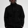 Borg Fleece Herrtröjor med Zip Through-tryck Borg Fleece Herrtröjor med Zip Through-tryck
