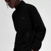 Borg Fleece Herrtröjor med Zip Through-tryck Borg Fleece Herrtröjor med Zip Through-tryck