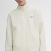 Borg Fleece Herrtröjor med Zip Through-tryck Borg Fleece Herrtröjor med Zip Through-tryck
