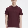 Broderad herr-T-shirt Broderad herr-T-shirt