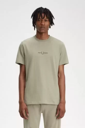 Broderad herr-T-shirt