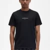 Broderad herr-T-shirt Broderad herr-T-shirt