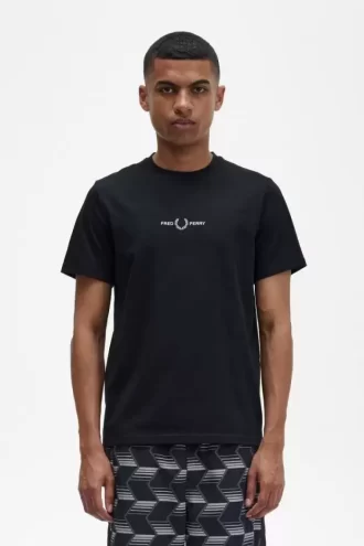 Broderad herr-T-shirt