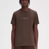 Broderad herr-T-shirt Broderad herr-T-shirt