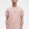 Broderad herr-T-shirt Broderad herr-T-shirt