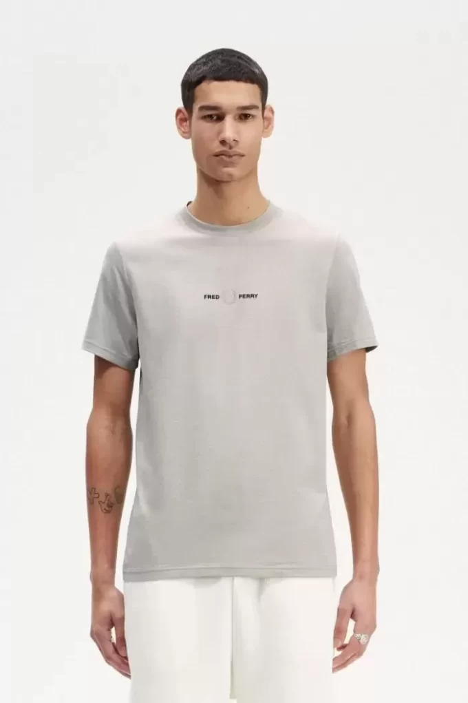 Broderad herr-T-shirt