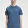 Broderad herr-T-shirt Broderad herr-T-shirt