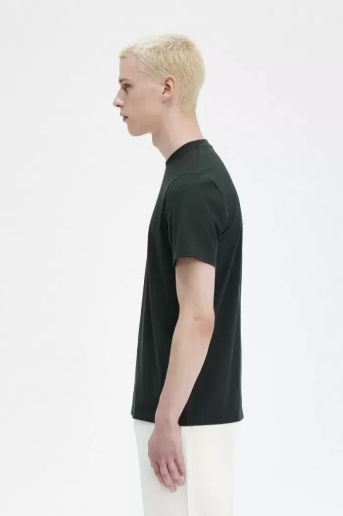 Broderad herr-T-shirt Broderad herr-T-shirt