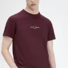 Broderad herr-T-shirt Broderad herr-T-shirt