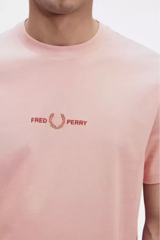 Broderad herr-T-shirt Broderad herr-T-shirt