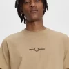 Broderad herr-T-shirt Broderad herr-T-shirt