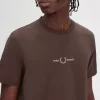 Broderad herr-T-shirt Broderad herr-T-shirt