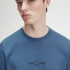 Broderad herr-T-shirt Broderad herr-T-shirt