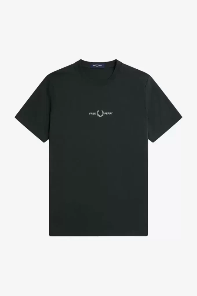 Broderad herr-T-shirt Broderad herr-T-shirt