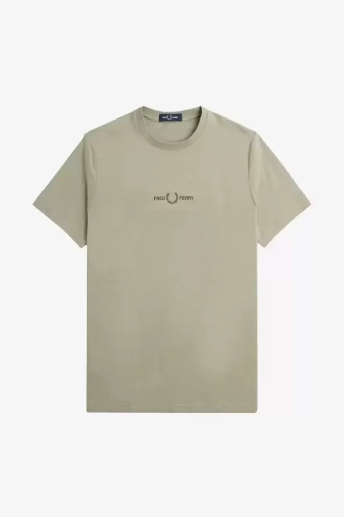 Broderad herr-T-shirt Broderad herr-T-shirt