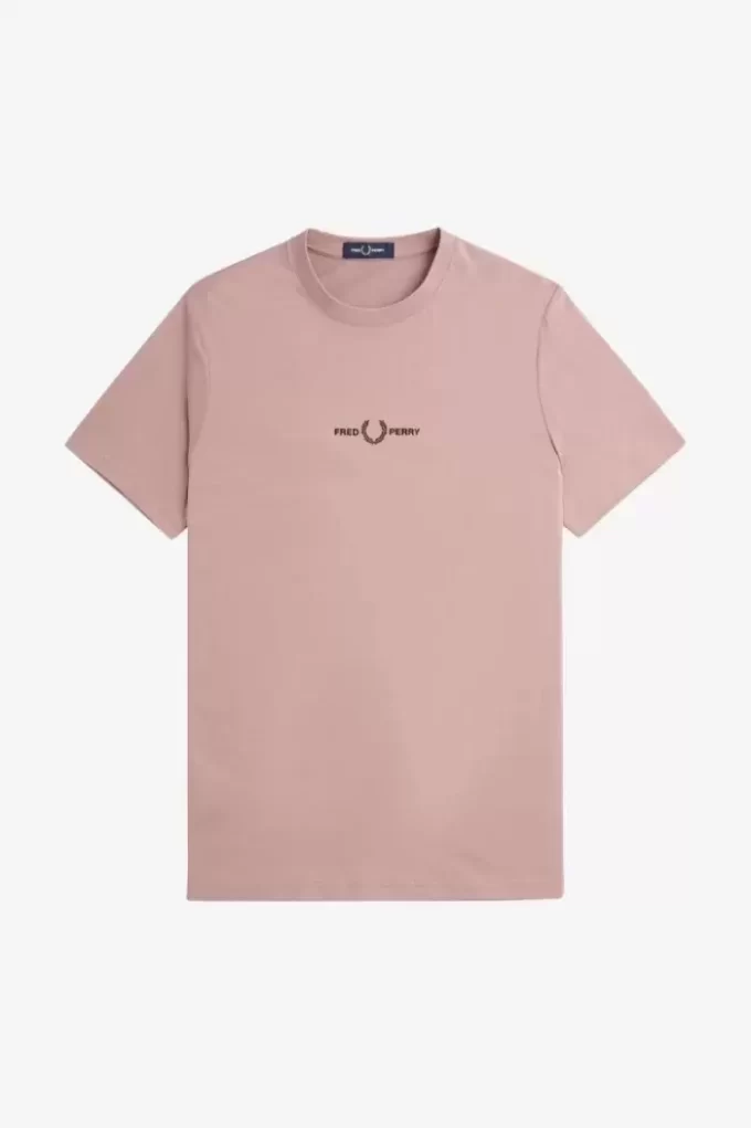Broderad herr-T-shirt Broderad herr-T-shirt