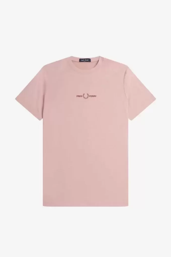 Broderad herr-T-shirt Broderad herr-T-shirt