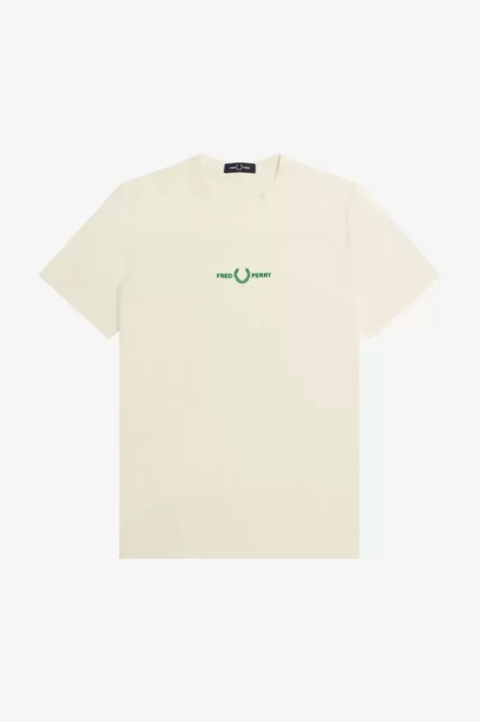 Broderad herr-T-shirt Broderad herr-T-shirt