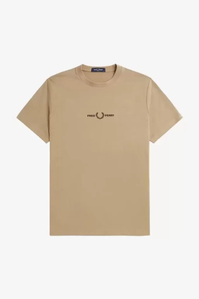 Broderad herr-T-shirt Broderad herr-T-shirt