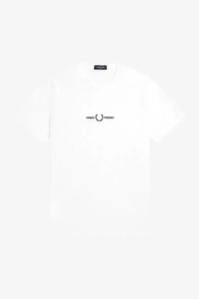 Broderad herr-T-shirt Broderad herr-T-shirt