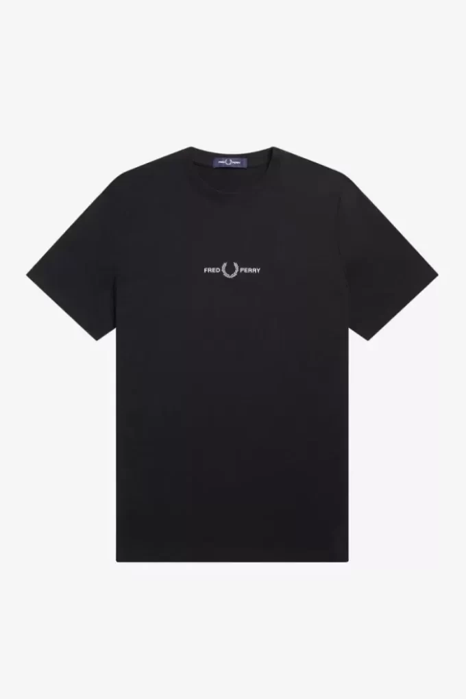 Broderad herr-T-shirt Broderad herr-T-shirt