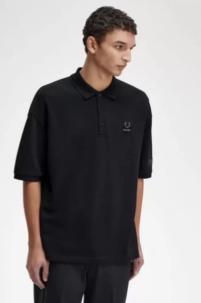 Broderad herrpoloskjorta Broderad herrpoloskjorta