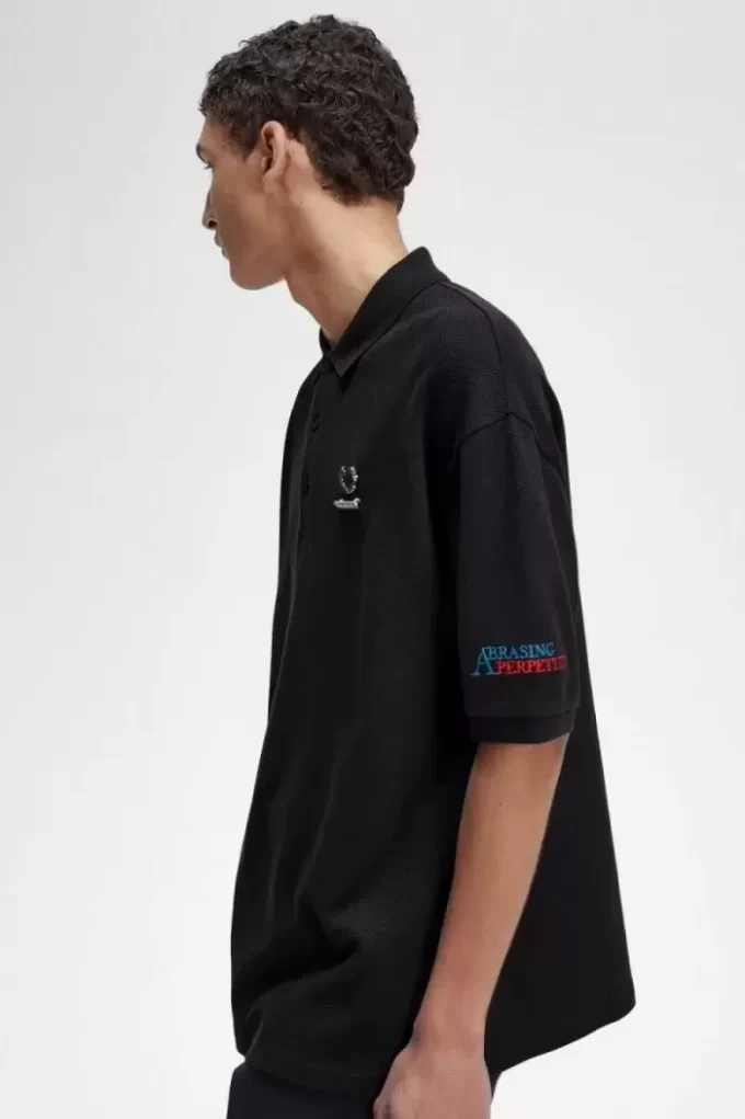Broderad herrpoloskjorta Broderad herrpoloskjorta