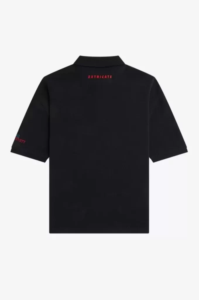 Broderad herrpoloskjorta Broderad herrpoloskjorta