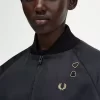 Broderade bomberjackor för kvinnor
