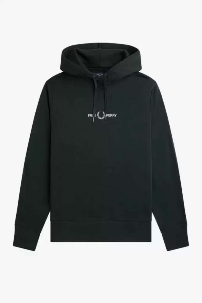 Broderade herrtröjor med huva Broderade herrtröjor med huva