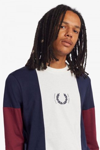 Central Randig Långärmad T-shirt