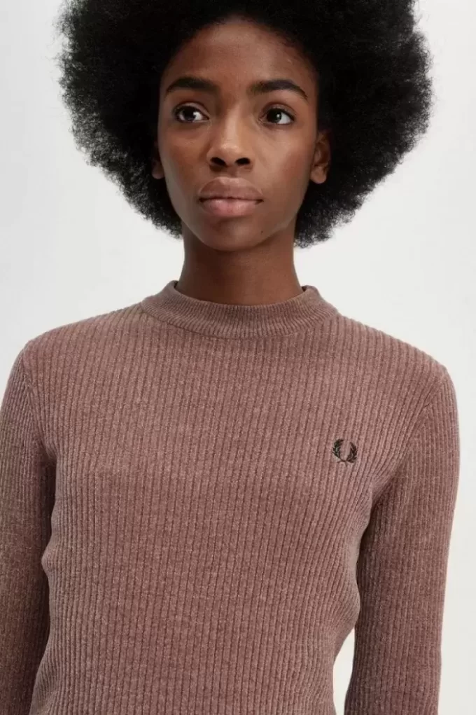 Chenille Rib Damtröja