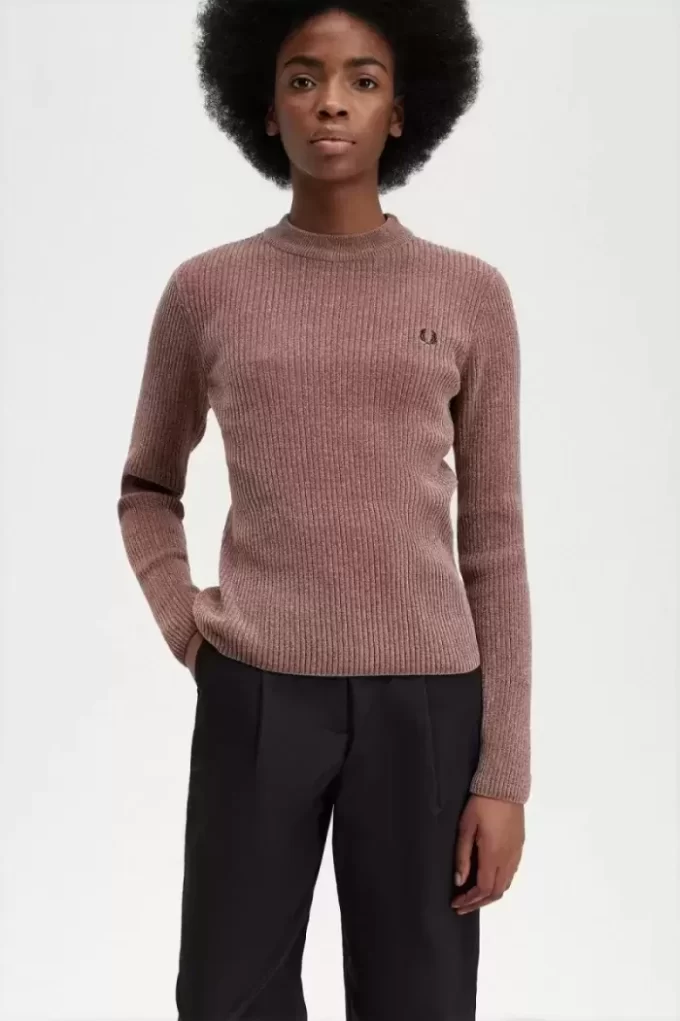 Chenille Rib Damtröja