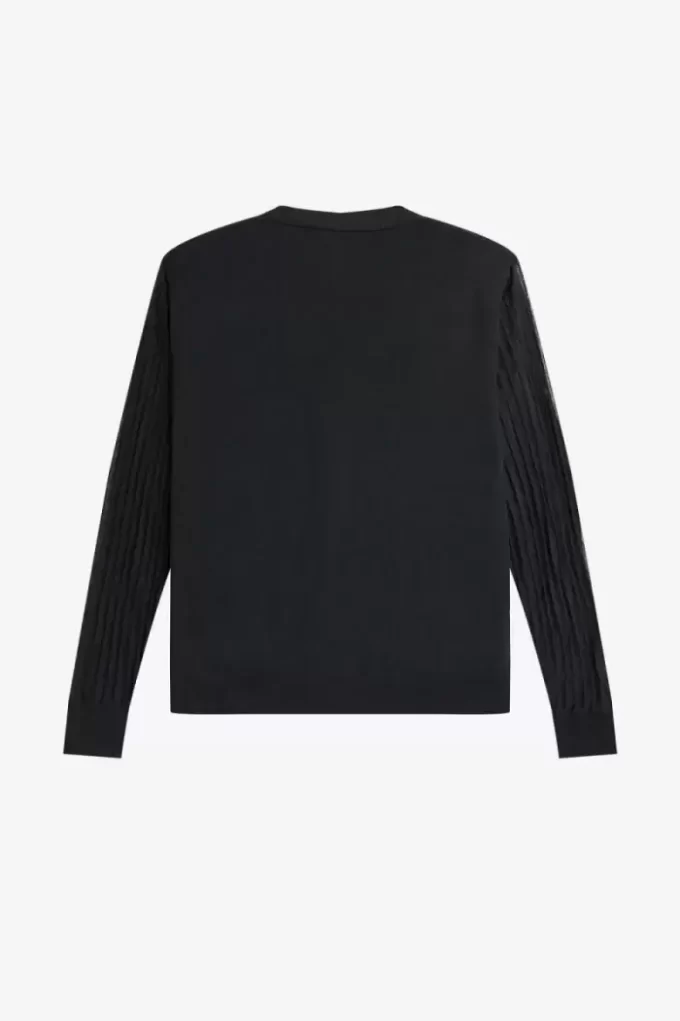 Damkofta med transparenta ärmar Damkofta med transparenta ärmar