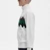Diamond Intarsia Cardigan för män