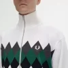 Diamond Intarsia Cardigan för män