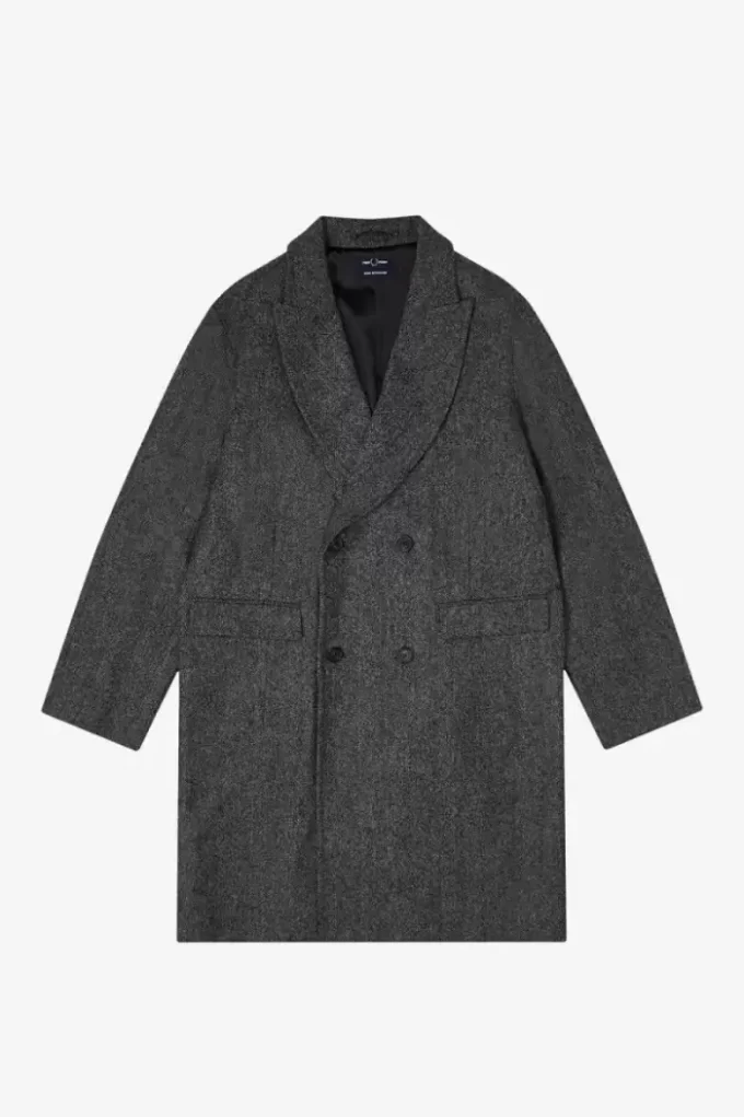 Dubbelknäppt herrparkas Dubbelknäppt herrparkas