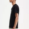 Flockad lagerkrans herr-T-shirt Flockad lagerkrans herr-T-shirt