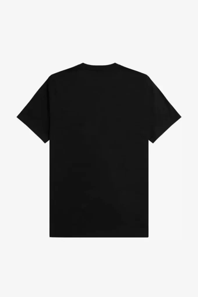Flockad lagerkrans herr-T-shirt Flockad lagerkrans herr-T-shirt