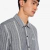 Fred Perry Fine Randiga Skjortor