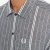 Fred Perry Fine Randiga Skjortor