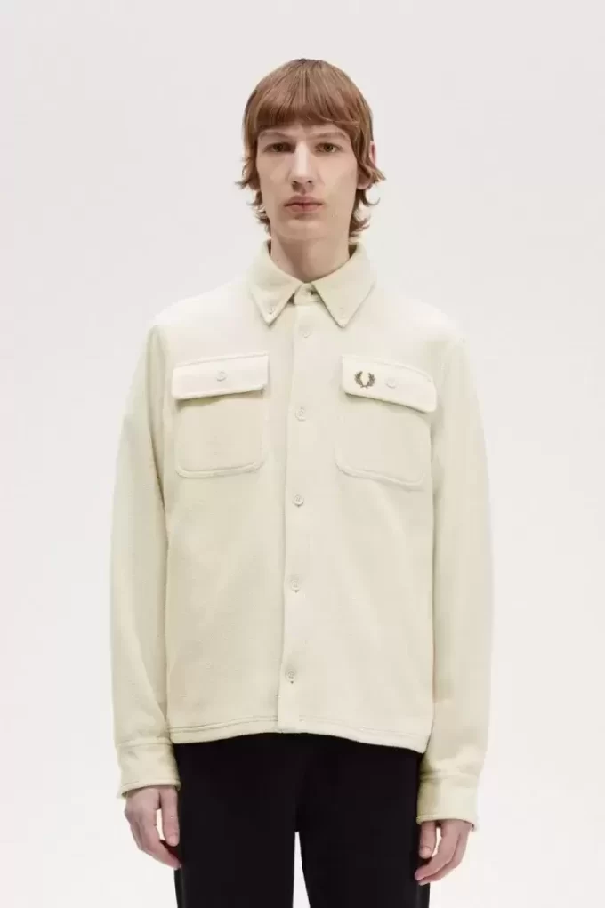 Fred Perry fleece herrskjorta Fred Perry fleece herrskjorta