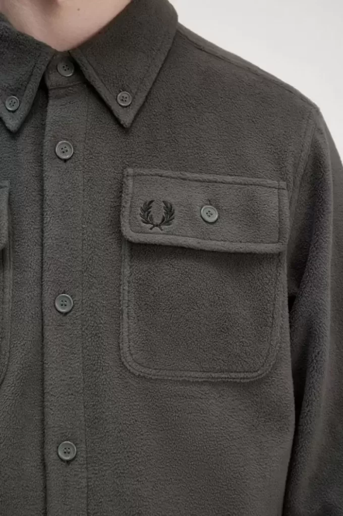 Fred Perry fleece herrskjorta Fred Perry fleece herrskjorta