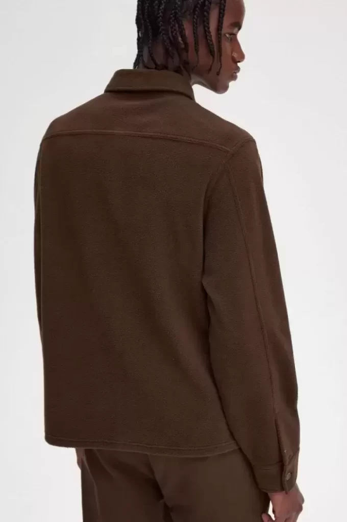 Fred Perry fleece herrskjorta Fred Perry fleece herrskjorta